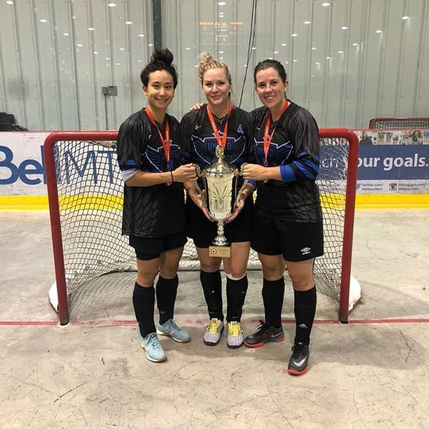 Rhianna Kurio Emily Berzins Jenna Cunningham 2018 CBHA